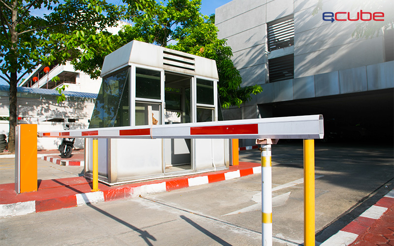 open car park in Singapore
