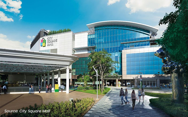 city square mall business parking