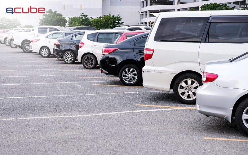 open car park in Singapore